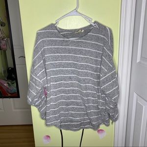Gray sweatshirt